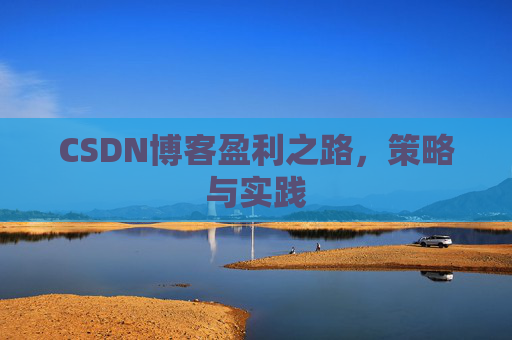 CSDN博客盈利之路，策略与实践